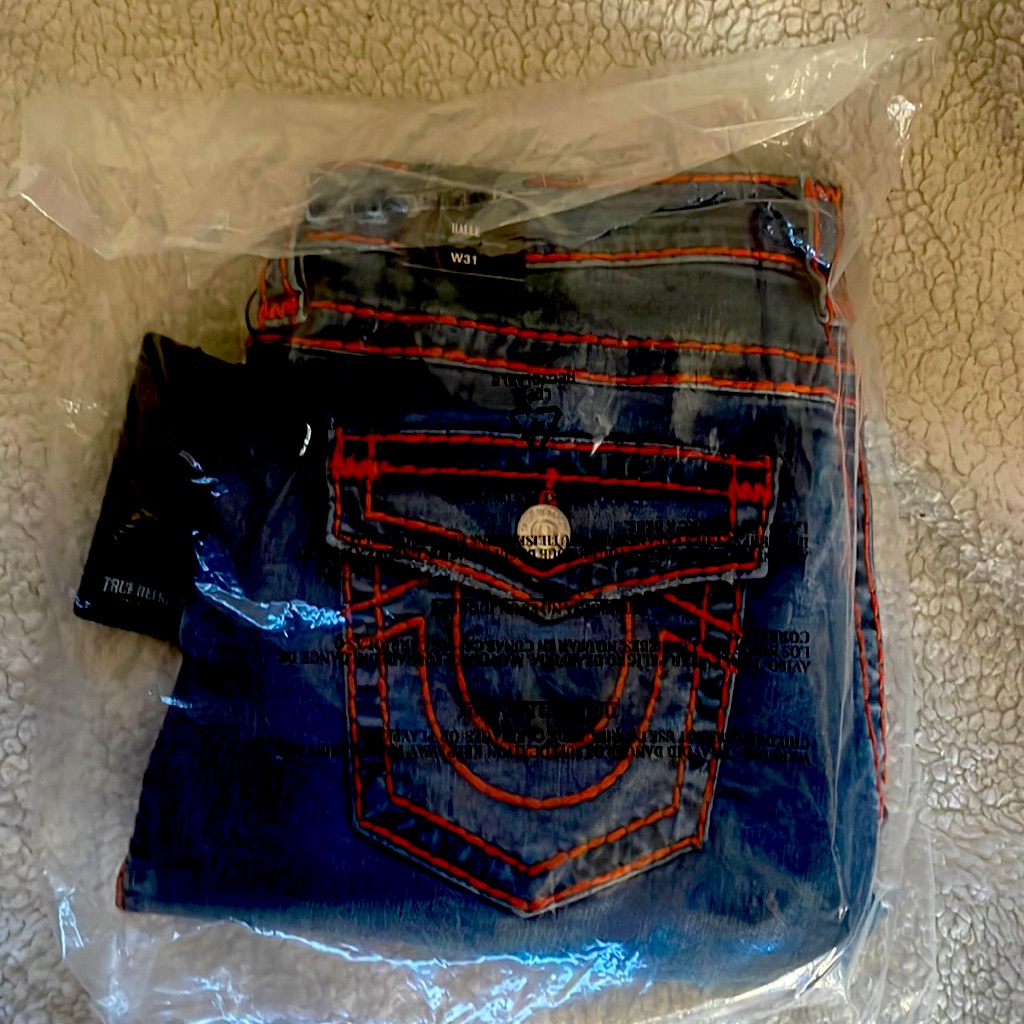 True Religion Nwt Halle Mr. Skinny Flap Super T Size 31 Color High Ball